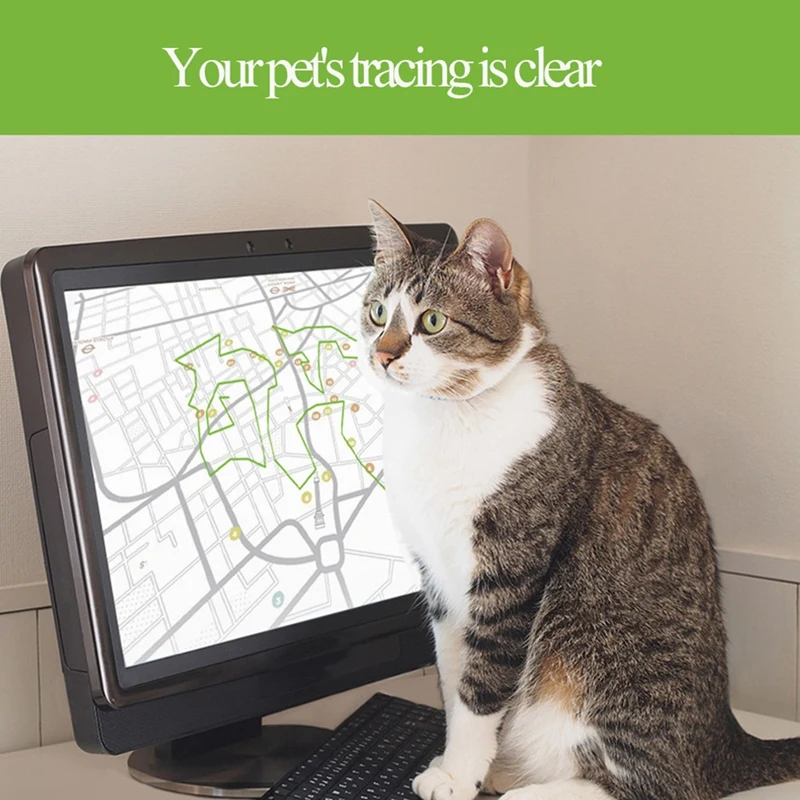 Мини-GPS-регистратор данных водонепроницаемый GPS-трекер регистратор для кошек