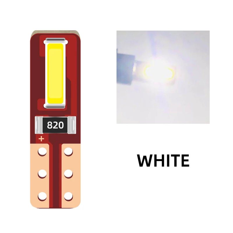 10 шт. T5 светодиодная лампа Canbus W3W 74 286 W1.2W супер яркая лампа для автоматической приборной панели автомобиля предупреждающий индикатор приборной панели