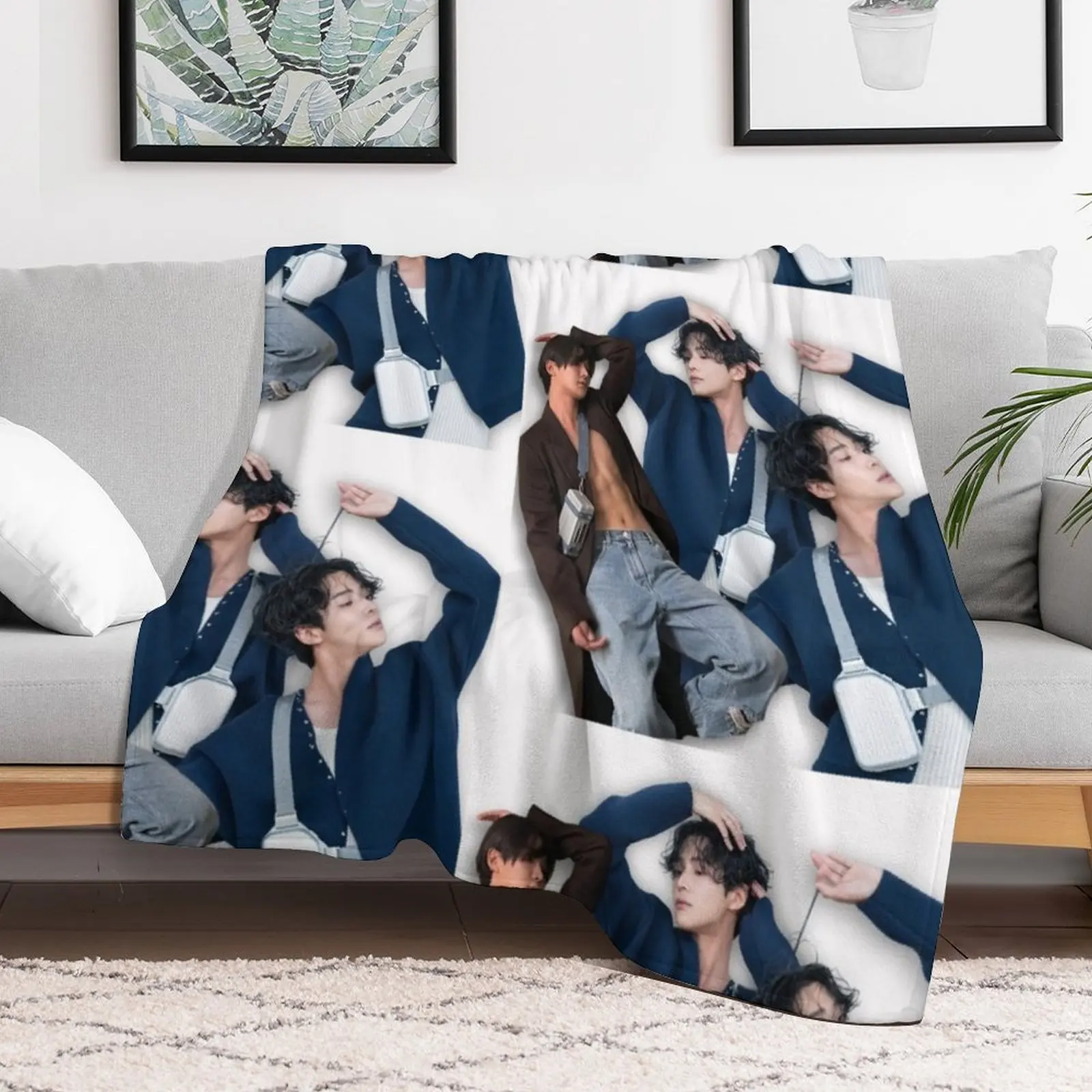 Горячее одеяло Rowoon SF9 спальный мешок подвижные зимние кровати плюшевые одеяла