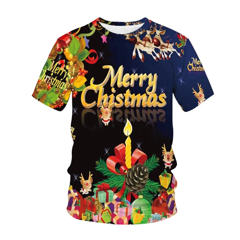 christmas tee shirt for men