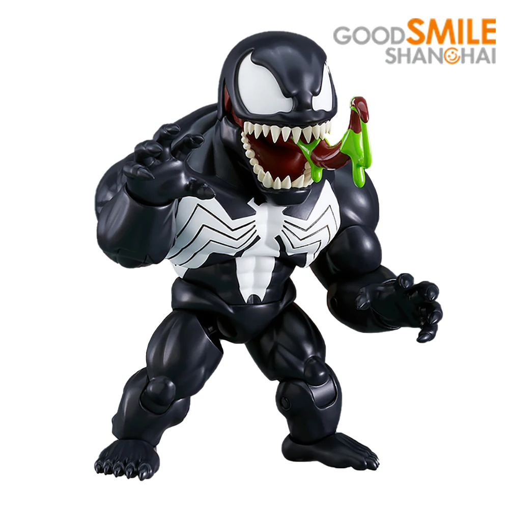 

Good Smile Original Nendoroid 1645 Venom Spider-man Marvel Comics Ver. GSC Genuine Kawaii Doll Model Anime Figure Action toys
