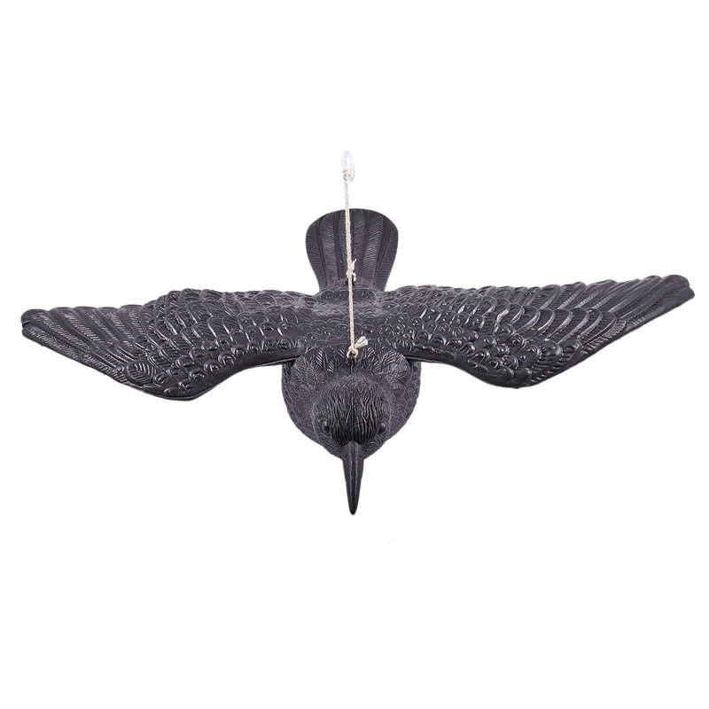 

Hunting Decoys Black Birds Crow Garden Bird Caller Deter Scarer Scarecrow Mice Pest Control Deterrent Repeller Hunting Goods