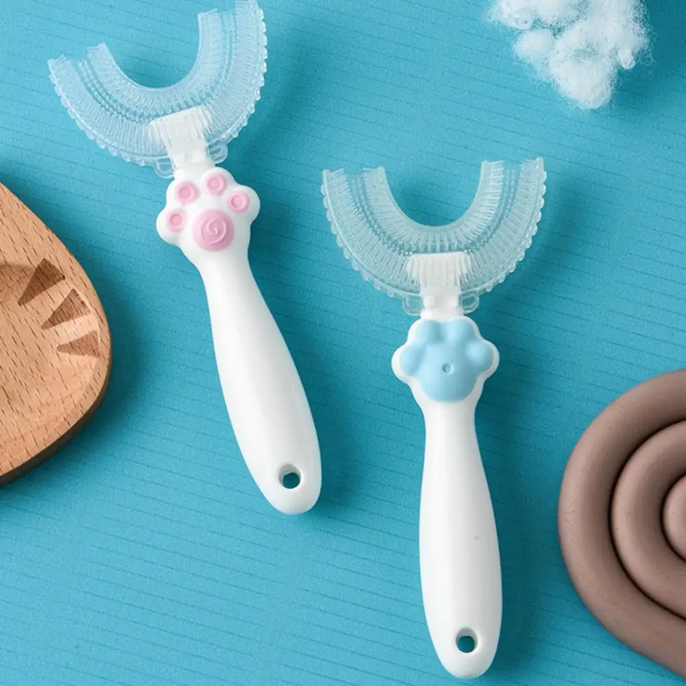 

Toddler Toothbrush Labor-saving Premium High-density Bristles BPA-free Toddler Toothbrush