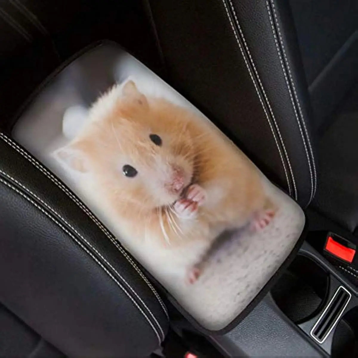 

Produced Auto Center Console Pad, Neoprene Car Armrest Seat Box Cover Protector Protects from Dirt, Damage, Pet Scratche
