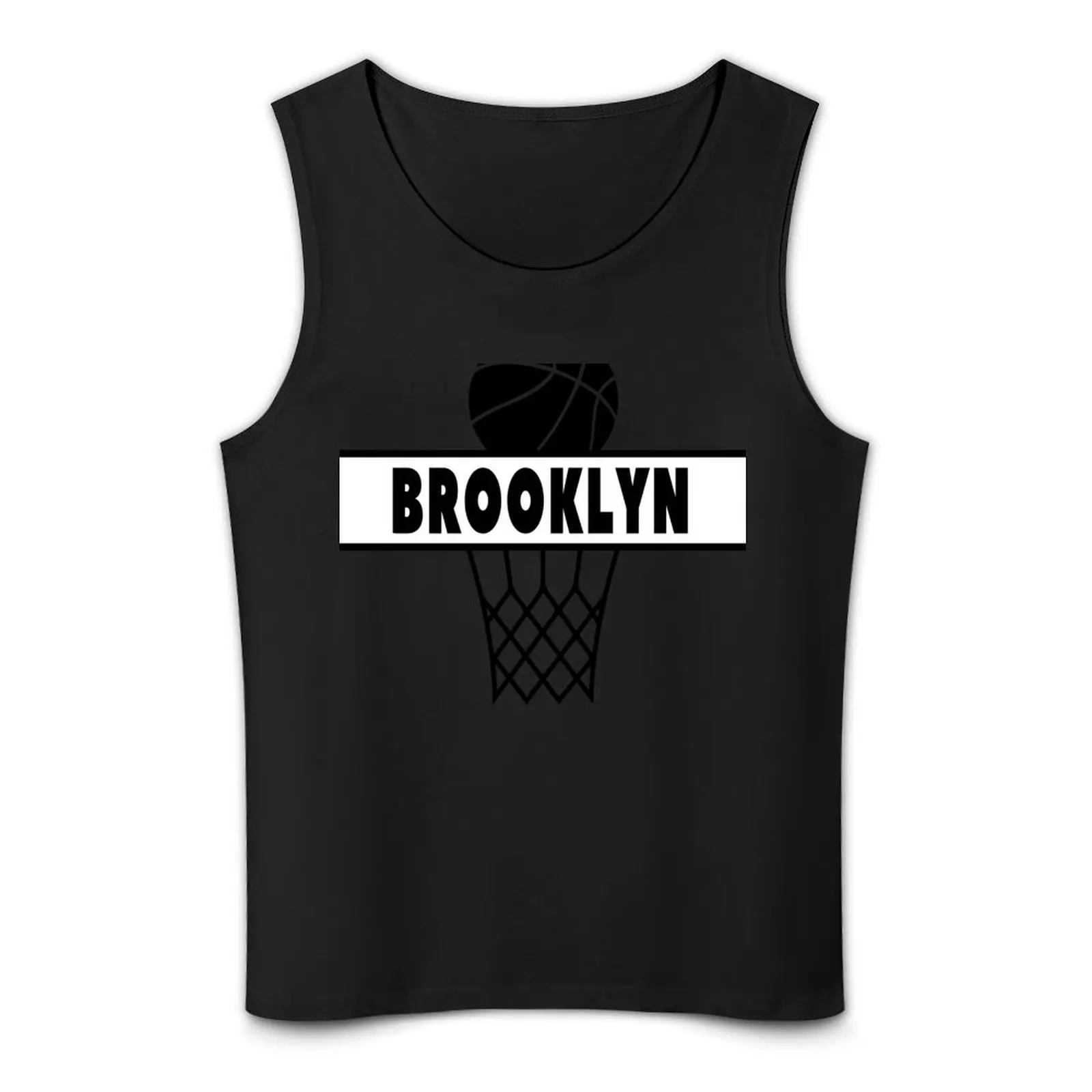 Майка Brooklyn без рукавов футболка спортивный жилет мужская одежда