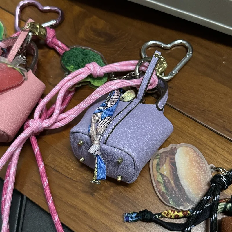 Новые складные подвески для сумок в стиле Miu тканая сумка подвесной светильник