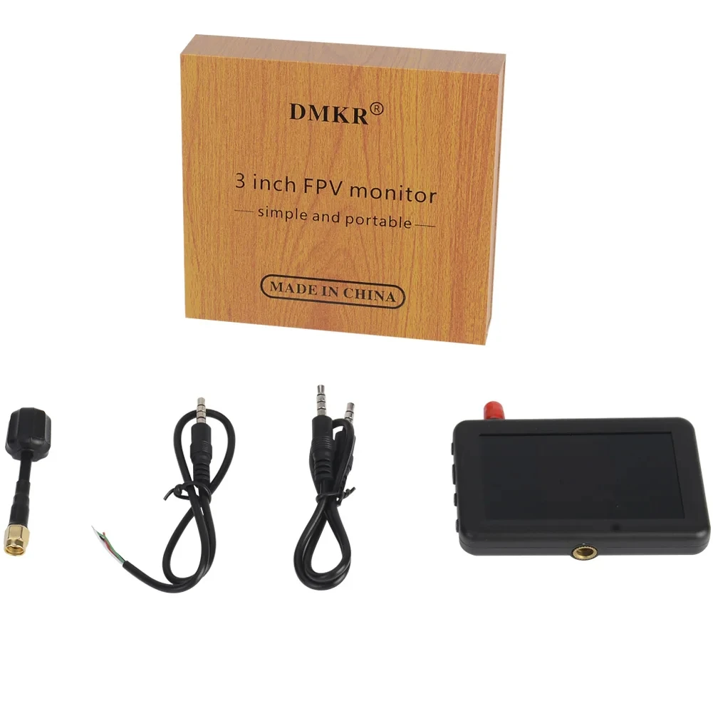Micro 5 8G 40CH 3-дюймовый ЖК-монитор 480x320 с автоматическим поиском FPV-монитор Встроенный