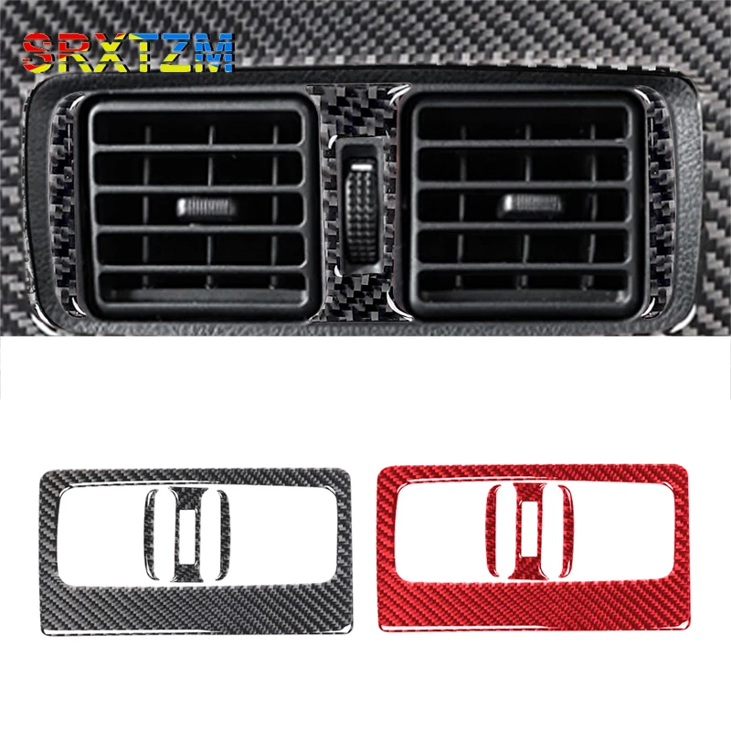 

Подлокотник из натурального углеродного волокна для стайлинга автомобиля, задняя крышка для вентиляционного отверстия, защитная отделка для Toyota 4runner 2010-2020