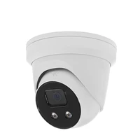 hitosion 8mp strobe light audio alarm 4k camera de surveille ir fixed turret network ip camera
