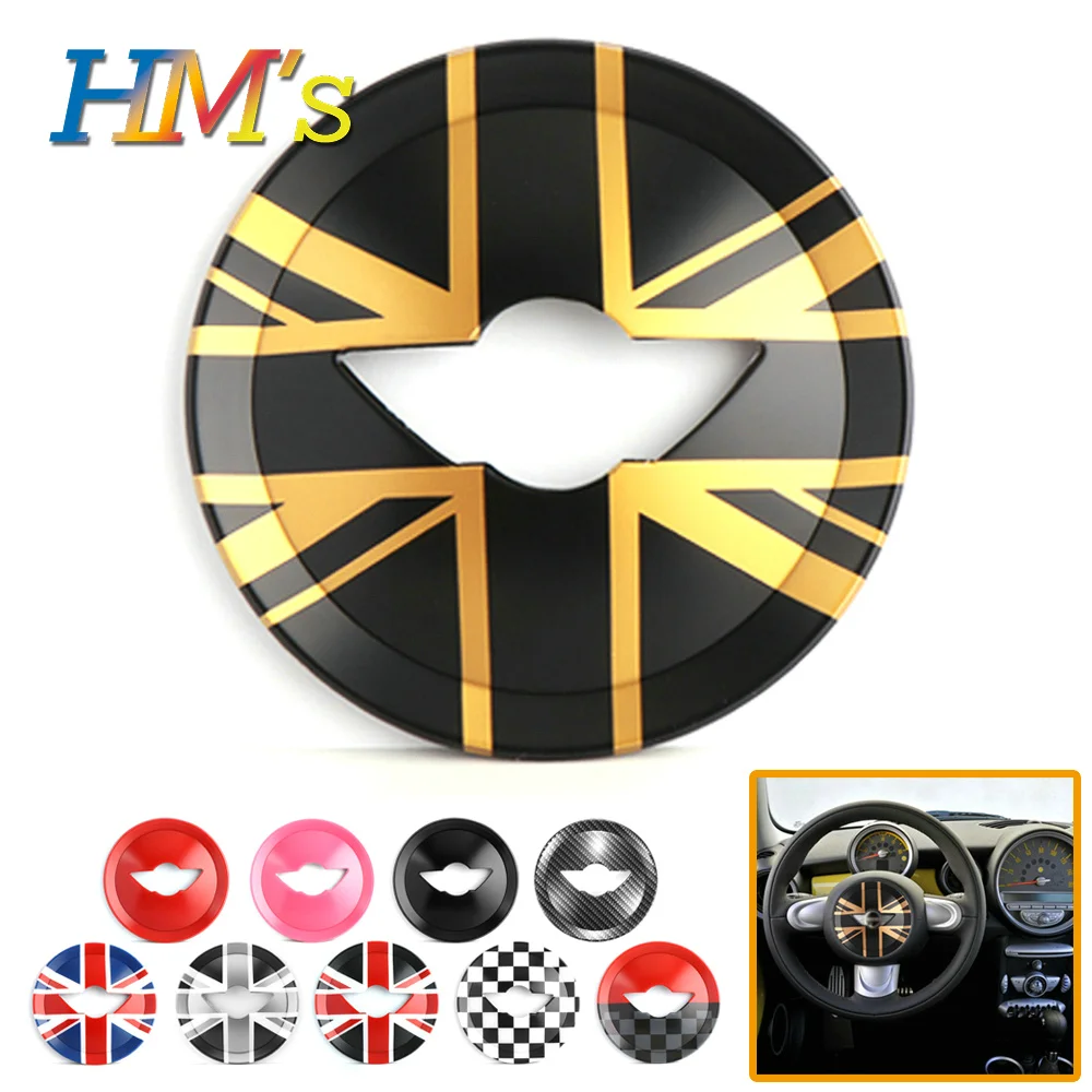 

For MINI Cooper F54 F55 F56 F57 F60 Countryman Clubman Car steering wheel interior decorative sticker protection accessories