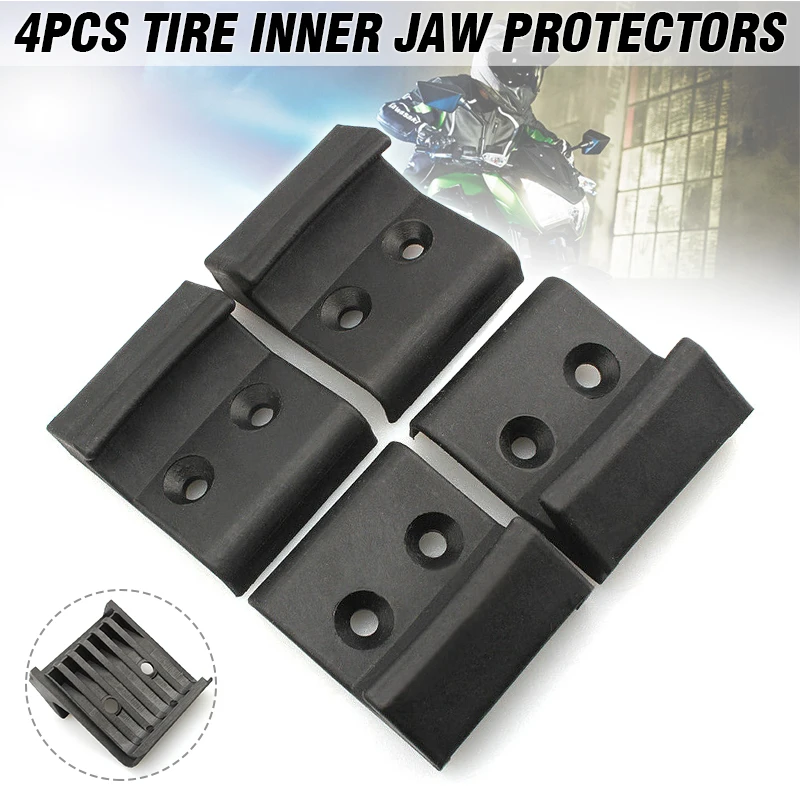 

4pcs Tire Changer Inner Jaw Protectors Durable Plastic Tyre Repair Tools Practical Tire Protective Cover For Motorcycle Car