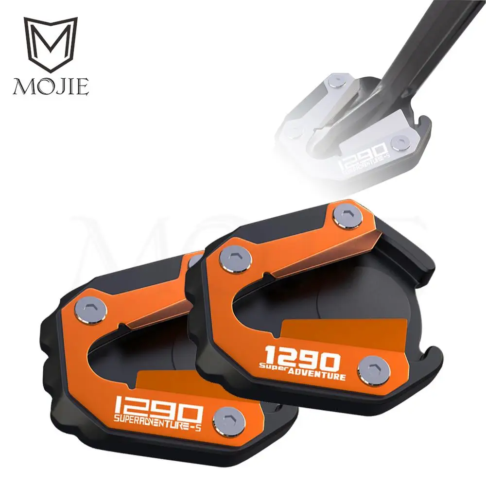 

For 1290 Super Adventure S 2021-2023 2022 1290 Sup Adv Motorcycle Accessories Side Stand Enlarge Sidestand Kickstand Foot Pads