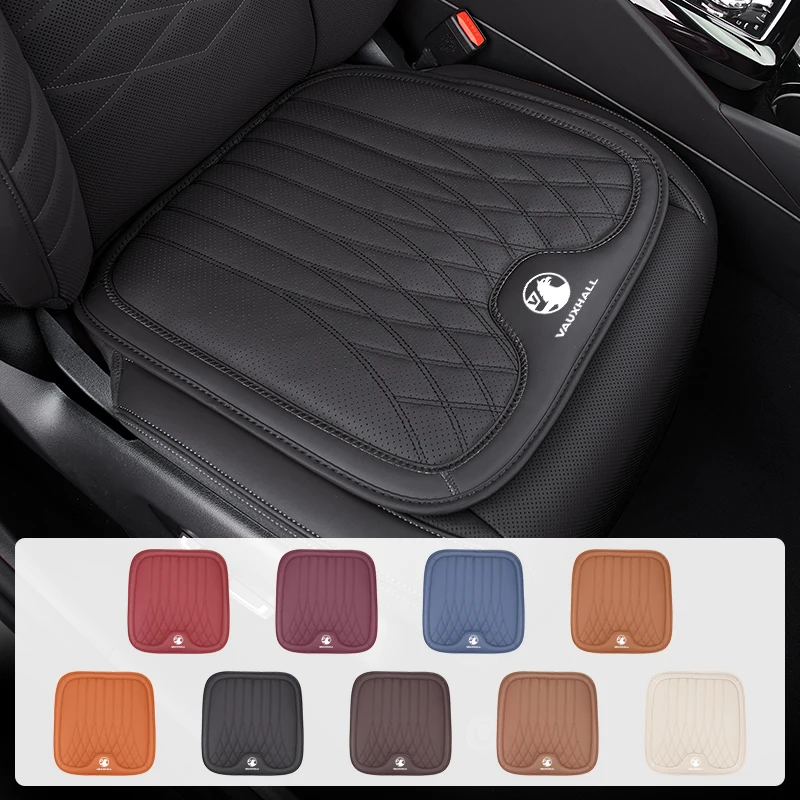 Car Seat Cushion Protector Leather Booster Anti-Slip For Vauxhall VXR Astra GTC Tigra Zafira Vectra Signum Meriva Corsa