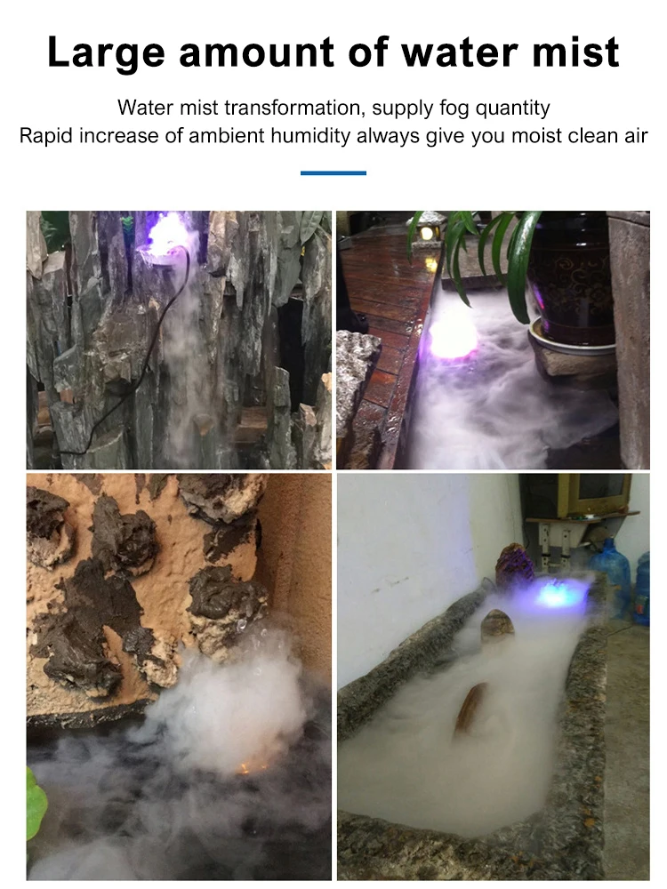 Новинка 2024 светодиодная мини-тыква фотовспышка водяной фонтан пруд туманная