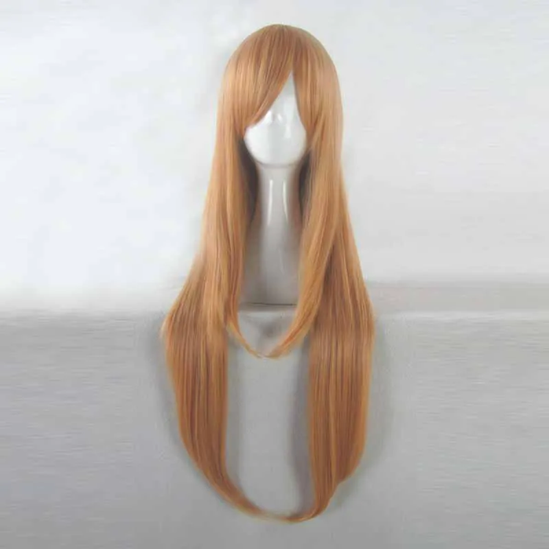 Косплей аниме меч искусство онлайн Yuuki Asuna длинный парик костюм Сан Юки Асуна