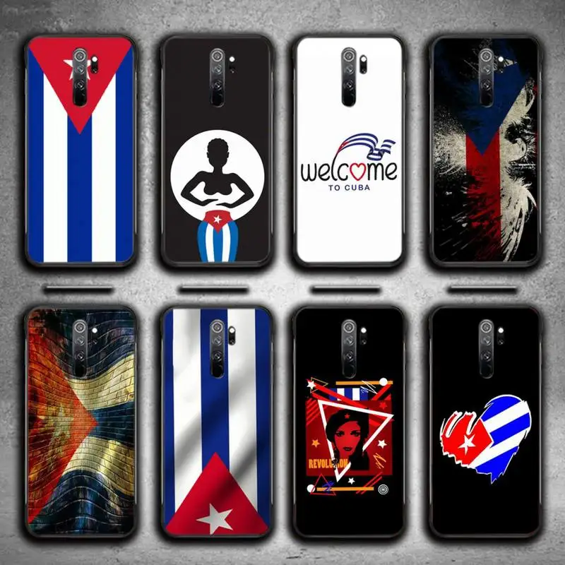 

Cuba Flag Phone Case For Redmi 7 8 9 A K20 30 Pro Note 8 9 Pro 10