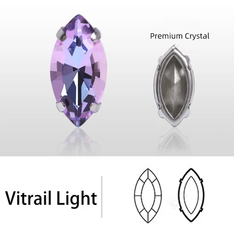 Conjuntos de strass de garra de cobre oco conjunto de strass de vidro brilhante forma de olho de cavalo diy arte artesanato costurar em pedras conjuntos de garras