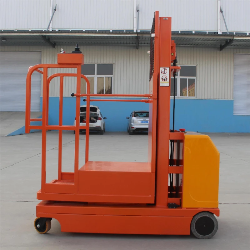 Полностью Электрический грузовик с высокой посадкой небольшой автоматический