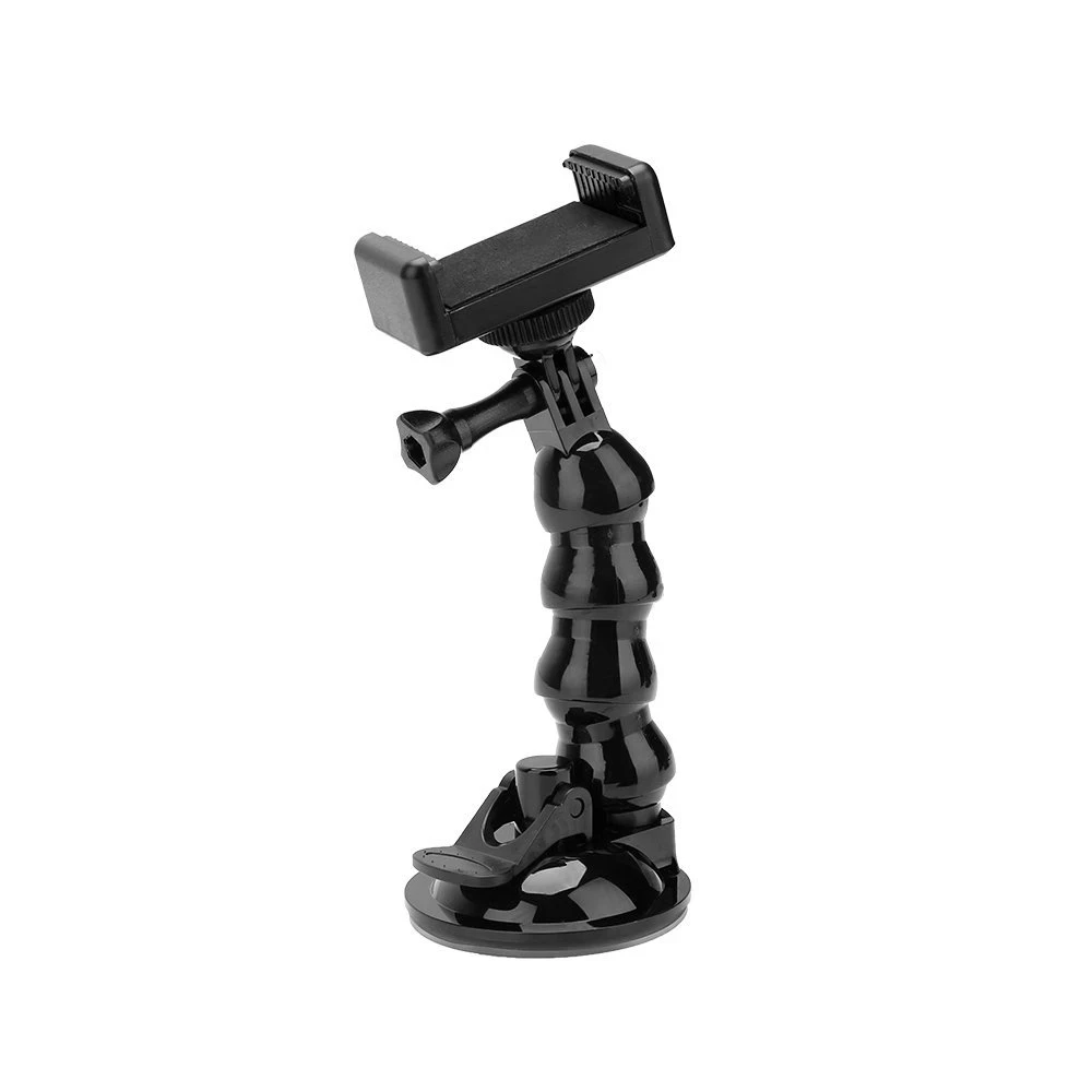 Фото TELESIN Jaws Flex Автомобильная присоска Гибкий держатель на гибкой шее для GoPro Hero 13 12 11 10 9 8DJI OSMO Action 5 4 iPhone 1615 №5