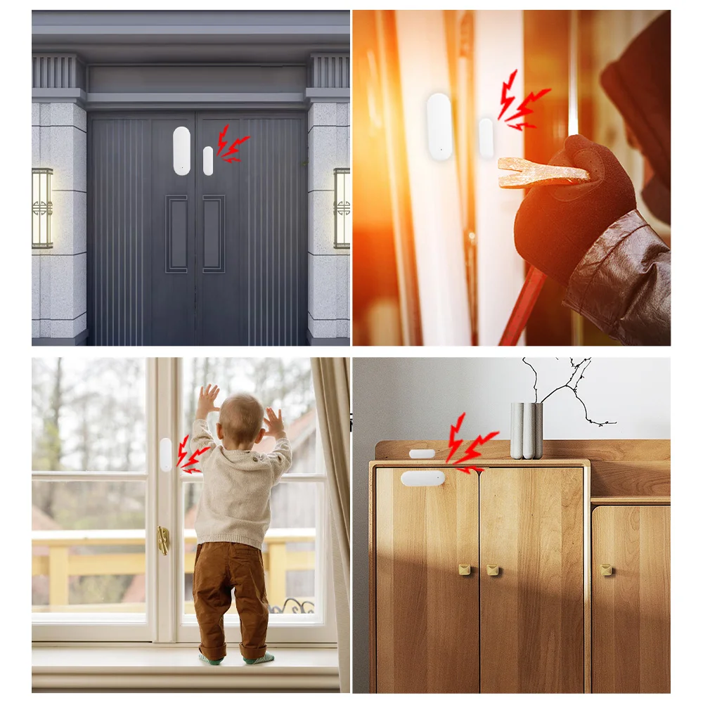 Датчик Двери И Окна eWeLink Zigbee DC3V Интеллектуальное Обнаружение Противоугонная