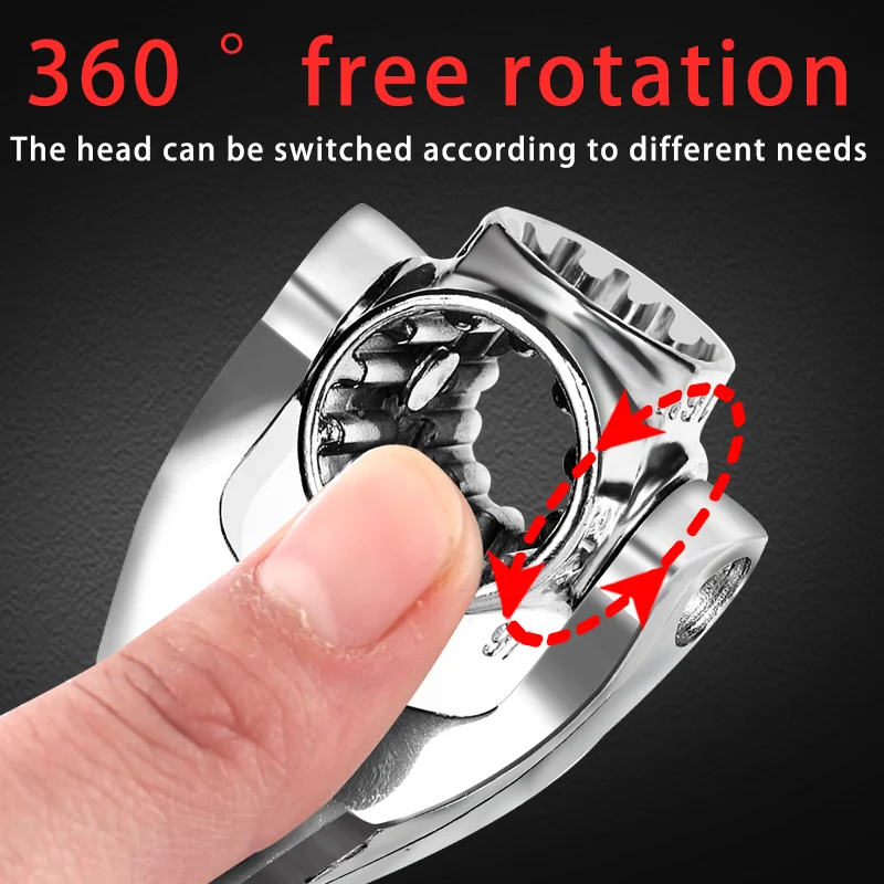 Гаечный ключ Tiger торцевой со шлицевыми болтами звездообразный 360 градусов 6 точек