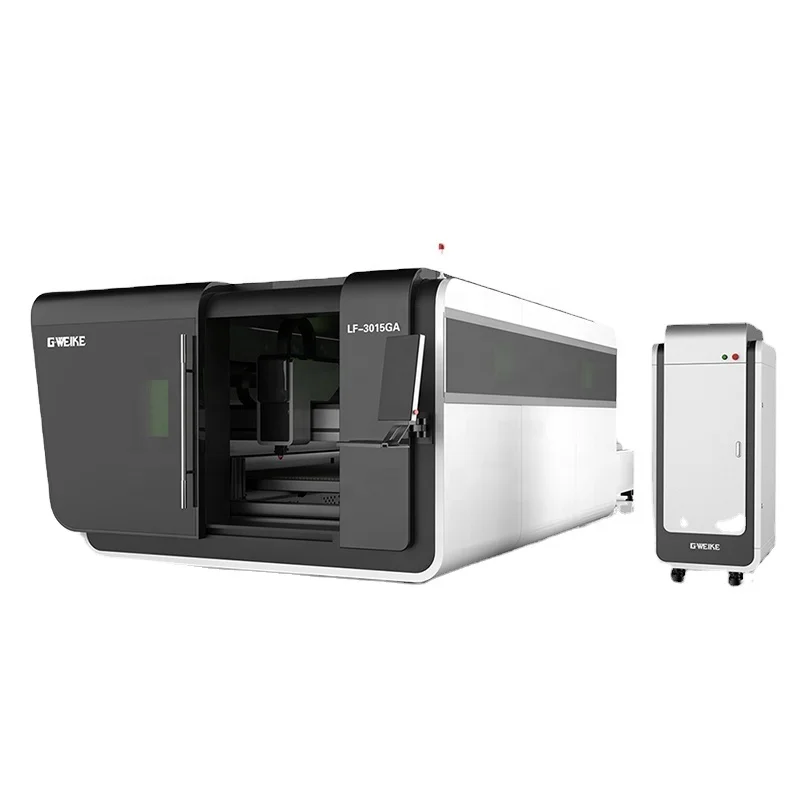 Enclose с 6000w IPG лазерным источником и лазерной головкой Raytools лучшая машина для резки