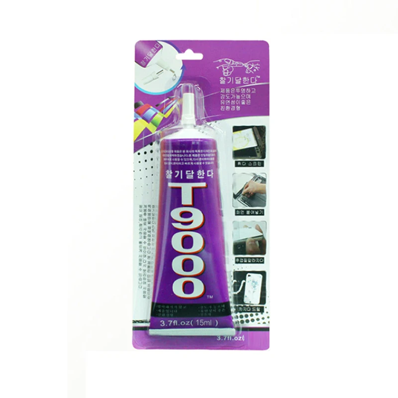 

Multi-Purpose Transparent Strong Glue Adhesive DIY Jewelry Rhinestone Screen Phone Case Glass Repair Acrylic T9000 Glue For Home