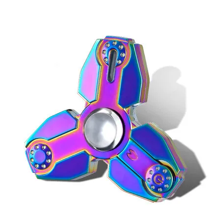 Зажигалка с USB-зарядкой зажигалка для сигар без газа игрушка пальцев гироскоп три