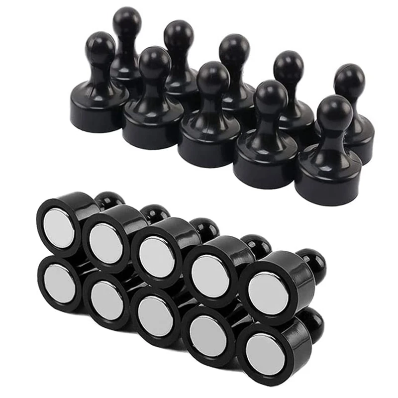 

20 PCS Magnetic Push Pins Small Refrigerator Magnets Strong Fridge Magnets Whiteboard Magnets Map Magnets