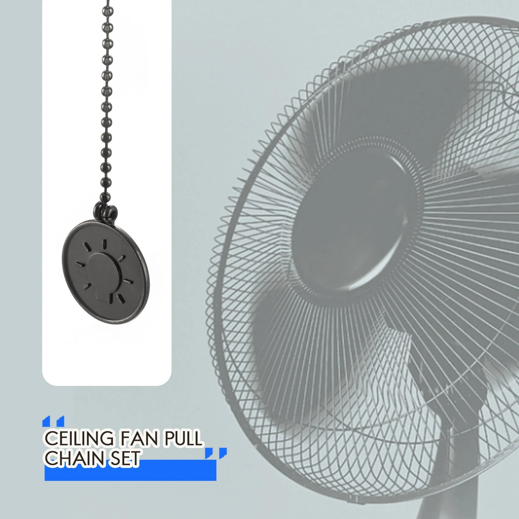 Ceiling Fan Pull Chain Set 4 Pieces Bulb and Pattern Extension Pendant | Бытовая техника