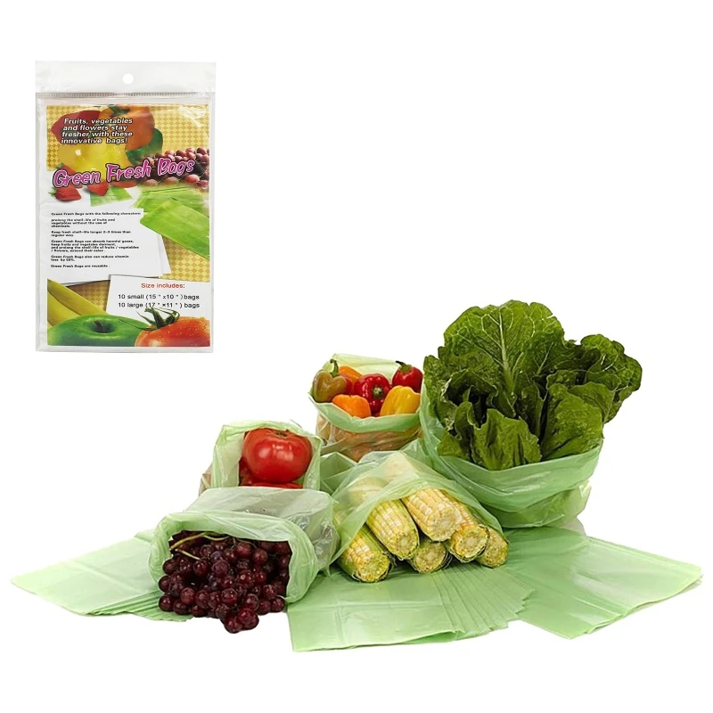 

Recyclable Household Active Fruit and Vegetable Fresh-keeping Bags Long-lasting