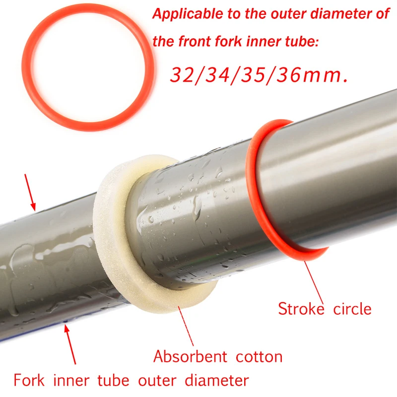 5 шт. передняя вилка герметичное уплотнительное кольцо подвеска для горного