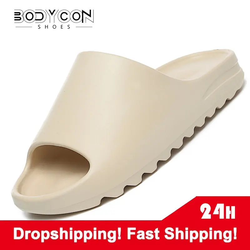 

Men Slippers Original Soft Sandals Women Beach Casual Shoes Light EVA Slides Brand Men Flip-flops Luxury Summer Men's Sandals