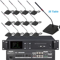 classical 35 table meeting room conference microphone system video type built in speaker 1 president 34 delegate a450m a4517