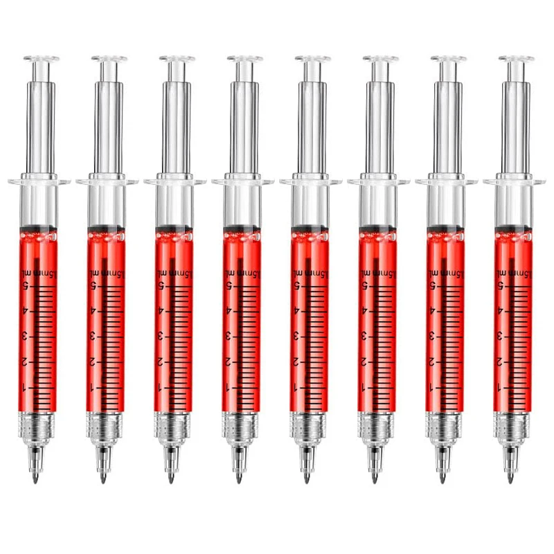 Шариковые ручки с чернилами 8 шт.