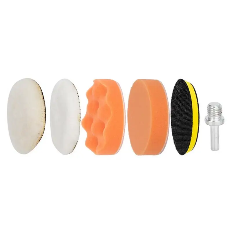 

Polishing Sponge For Car Polishing Pad Automobile Beauty Waxing Sponge Disk Wool Wheel For Auto Body Paint Care Polishing