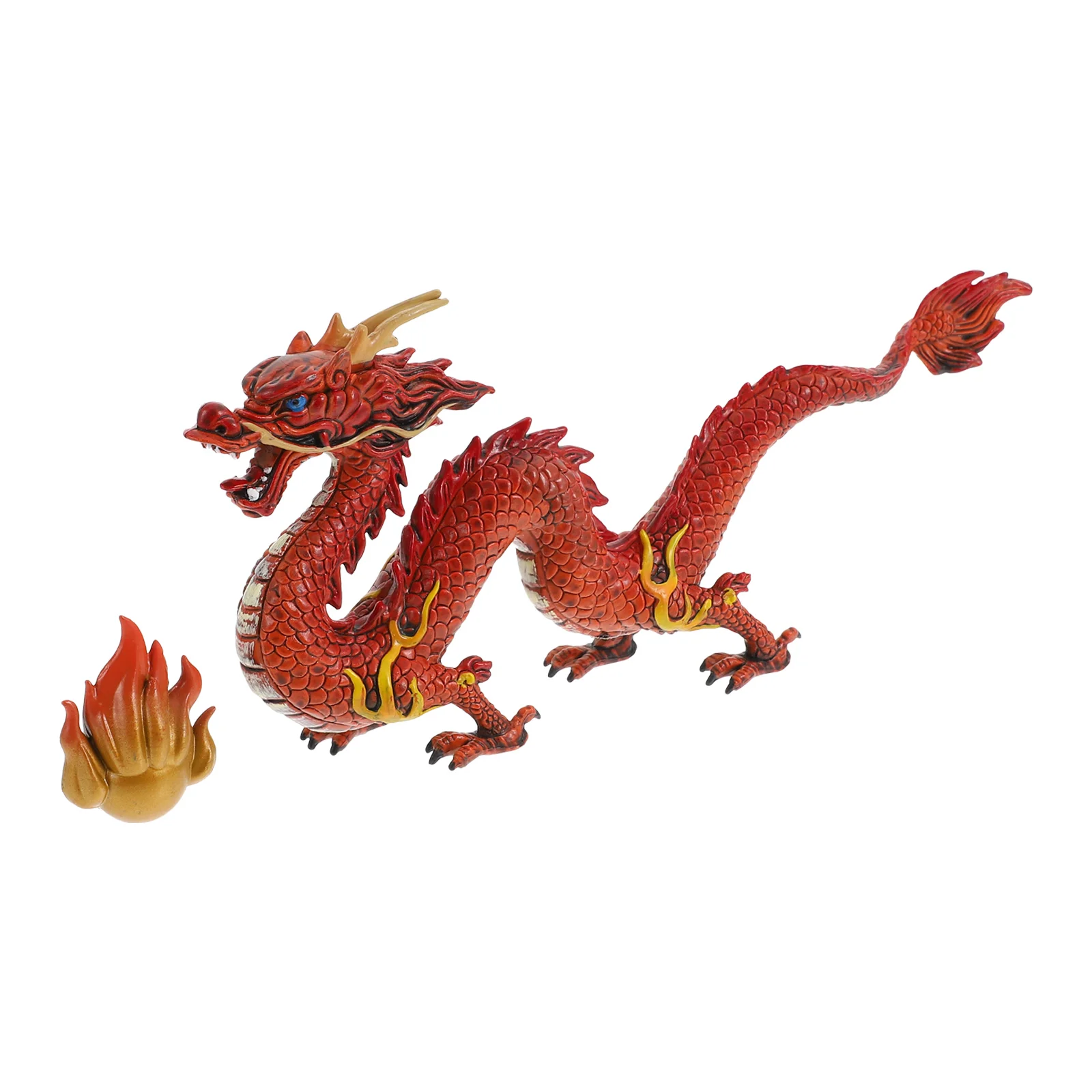 

Dragon Figurine Model Statue Micro Mini Simulated Chinese Animals Ornamentsfigurines Decor Decors Design Prop Photography Home
