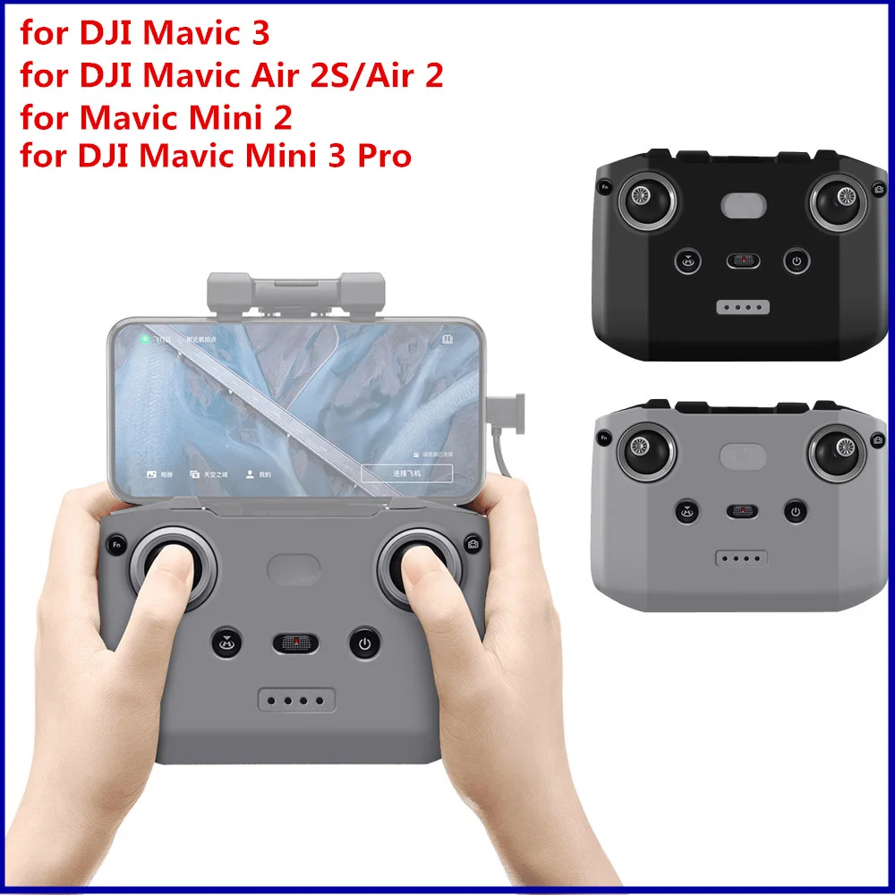 

Silicone Protective Cover for DJI Mavic 3/Air 2S/Air 2/Mini 2 Remote Controller Protector Shell for DJI Mavic Air 2 Accessory