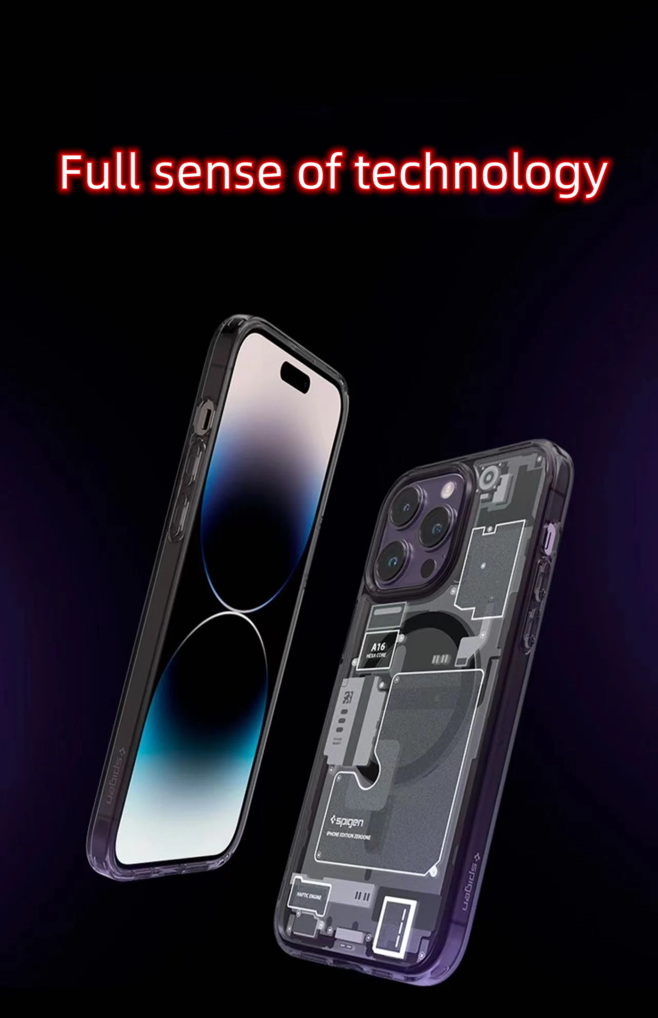 Spigen Ultra Hybrid Zero One (MagFit) Case For Apple iPhone 13 14 12 Pro Max 14 Plus Wireless Charger Case Cover