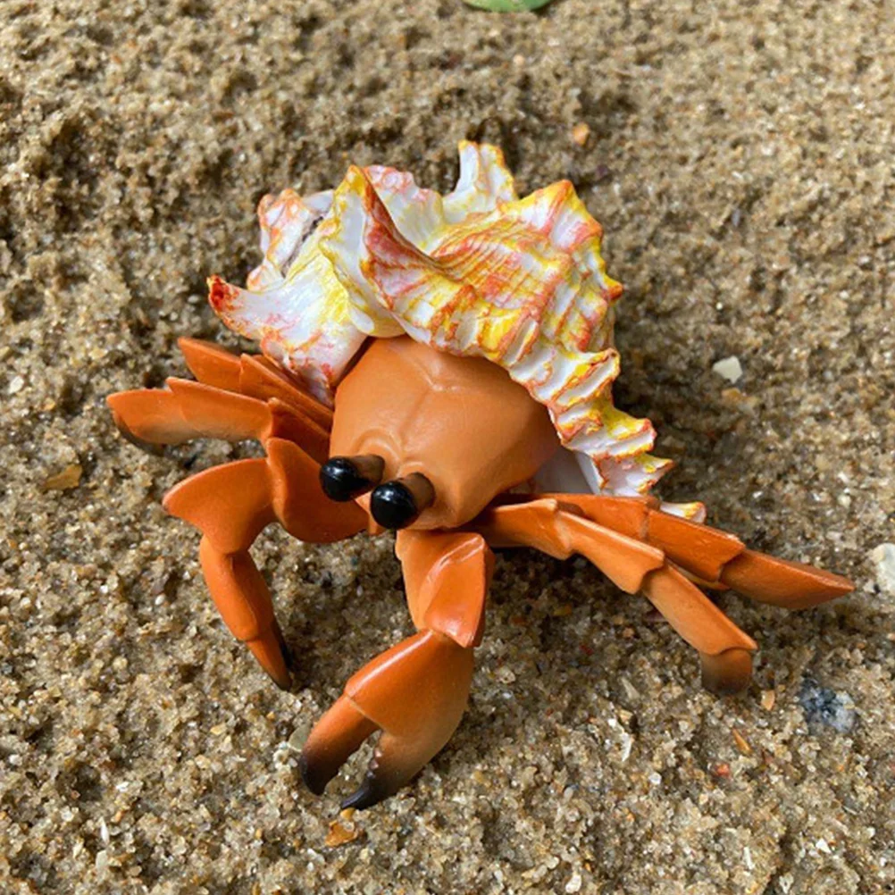 Имитация краба-отшельника детская игрушка модель морского животного