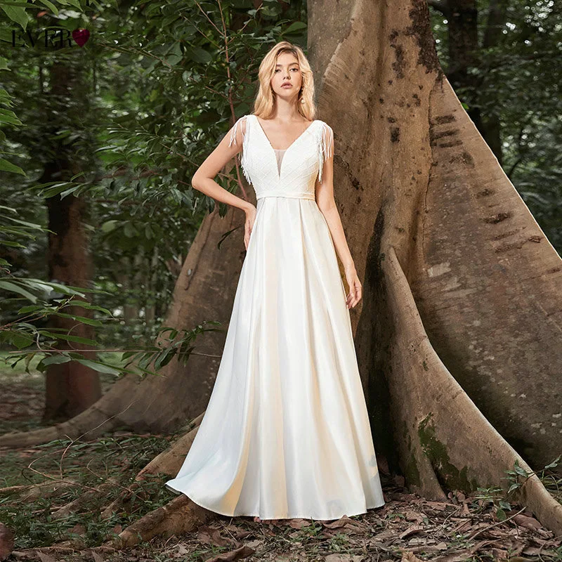 

Women Maxi Sexy Elegant Formal Evening Prom Dress White Fashion Tassel Party Birthday Wedding Bridesmaid Cocktail Robe Vestidos