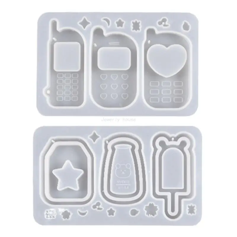 

Шейкер из смолы с сыпучим песком, силиконовые формы «сделай сам», подвеска, фотоформа LXAE