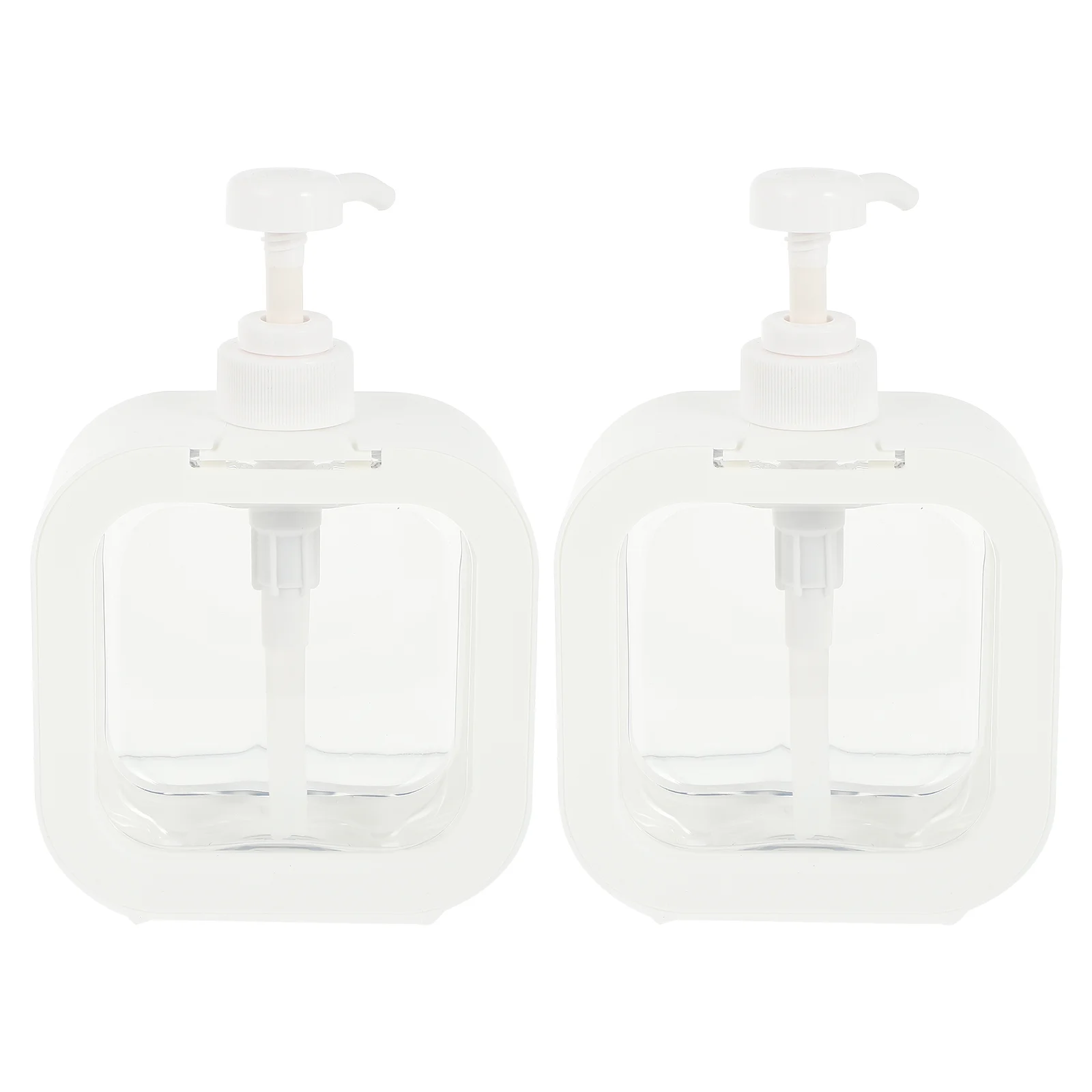 

2Pcs Empty Bottle Refillable Bottle Travel Dispenser Bottle for Indoor Home Hotel