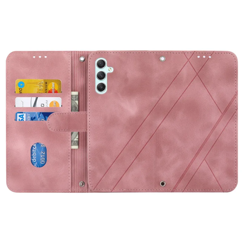 Новый Стильный чехол-книжка с бумажником кожаный чехол для Samsung Galaxy A25 5G A14 A24 4G A34 A54