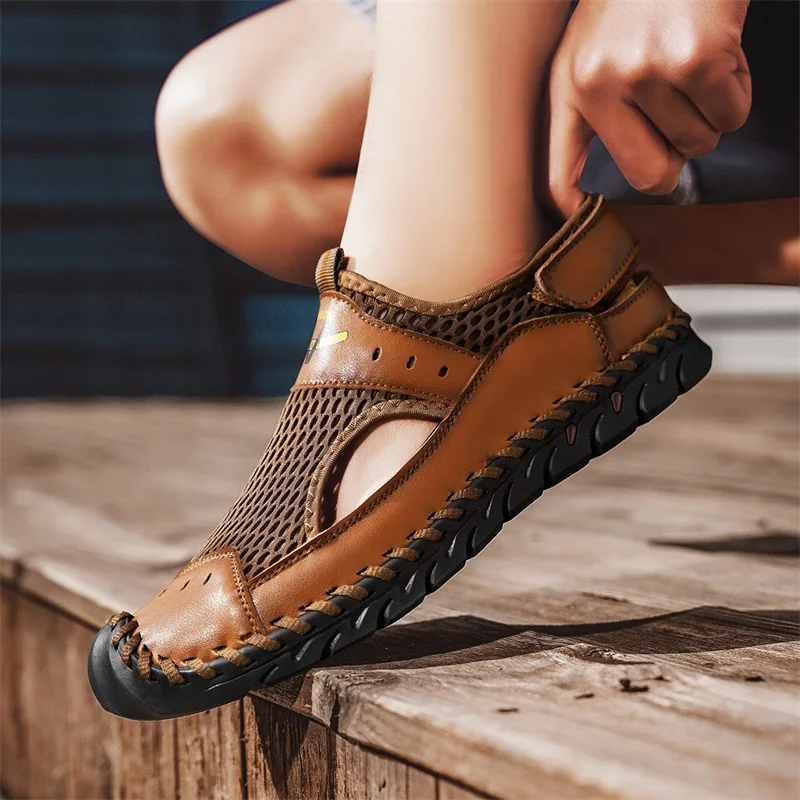 Мужская обувь модные сандалии уличная повседневная мужские пляжные кроссовки