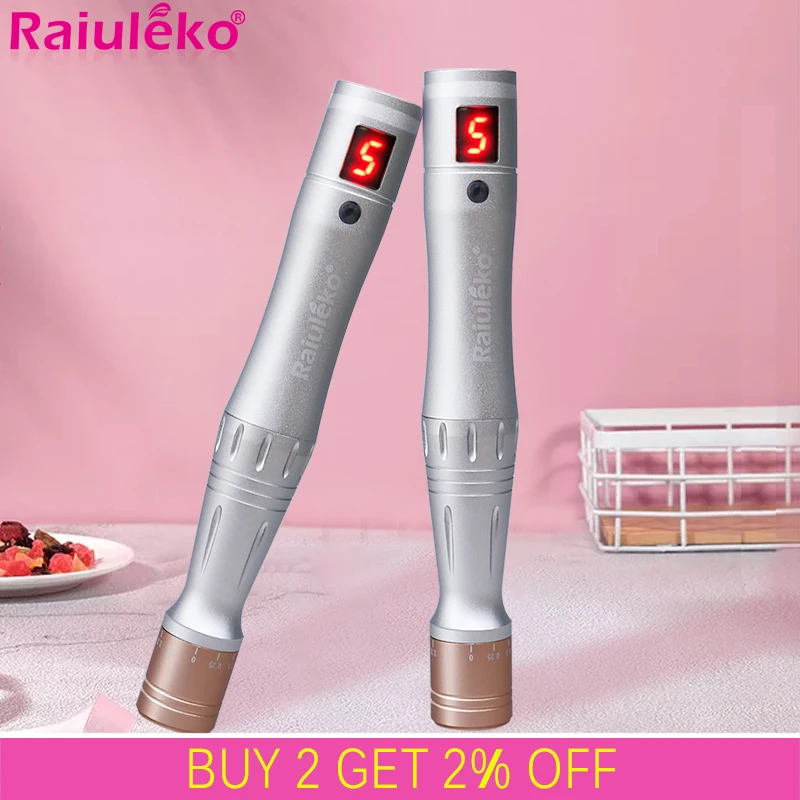 

Wireless Electric Derma pen Dr.imp Pen Ultima Microneedling Derma Rolling Tools Micro Needles Pen MTS$PMS Shrink Pores Skin Care