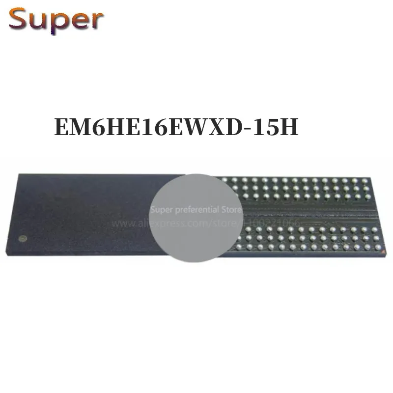 

5PCS EM6HE16EWXD-15H 96FBGA DDR3 4Gb