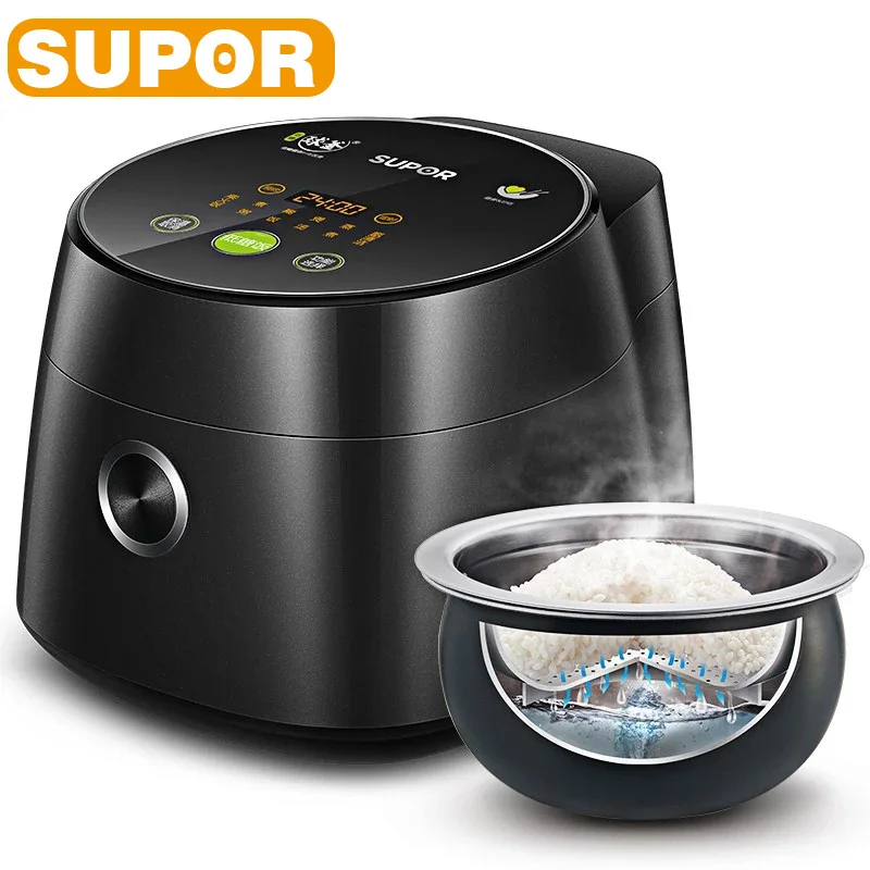

SUPOR 3L IH Rice Cooker Double Liner Low Sugar Healthy Electric Cooker Multifunction Cooker Delicious And Not Afraid Of Obesity