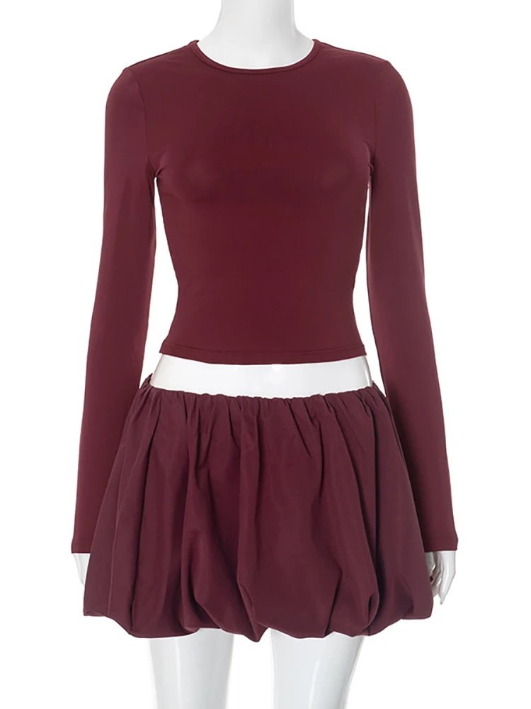 Fantoye сексуальная женская юбка с открытой спиной и круглым вырезом костюм длинным