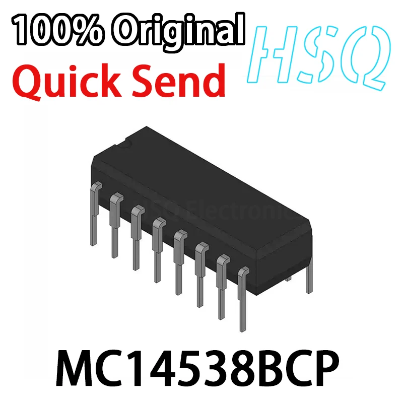 

5 шт., новинка, оригинальный моностабильный мультивибратор MC14538B MC14538B с прямым подключением DIP16